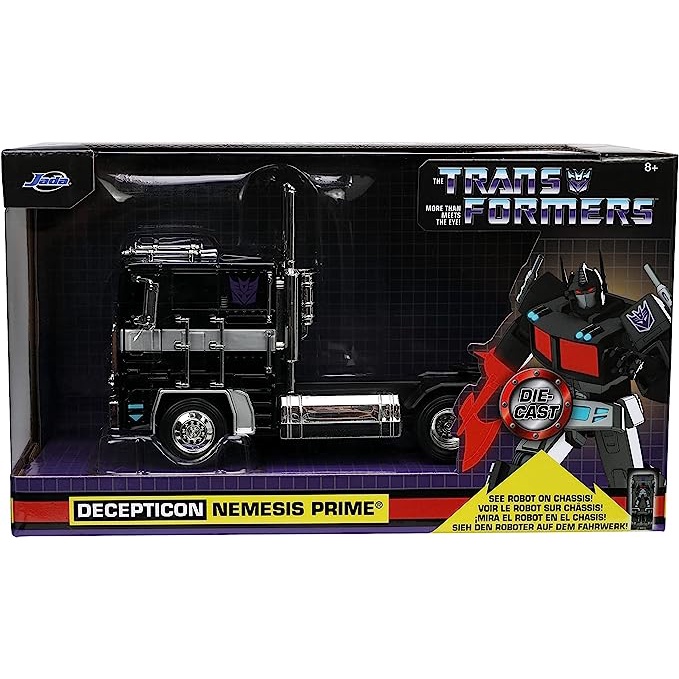 Nemesis Prime - Série Animada - Transformers - 1/24 - Jada Nemesis Prime - Série Animada - Transformers - 1/24 - Jada
