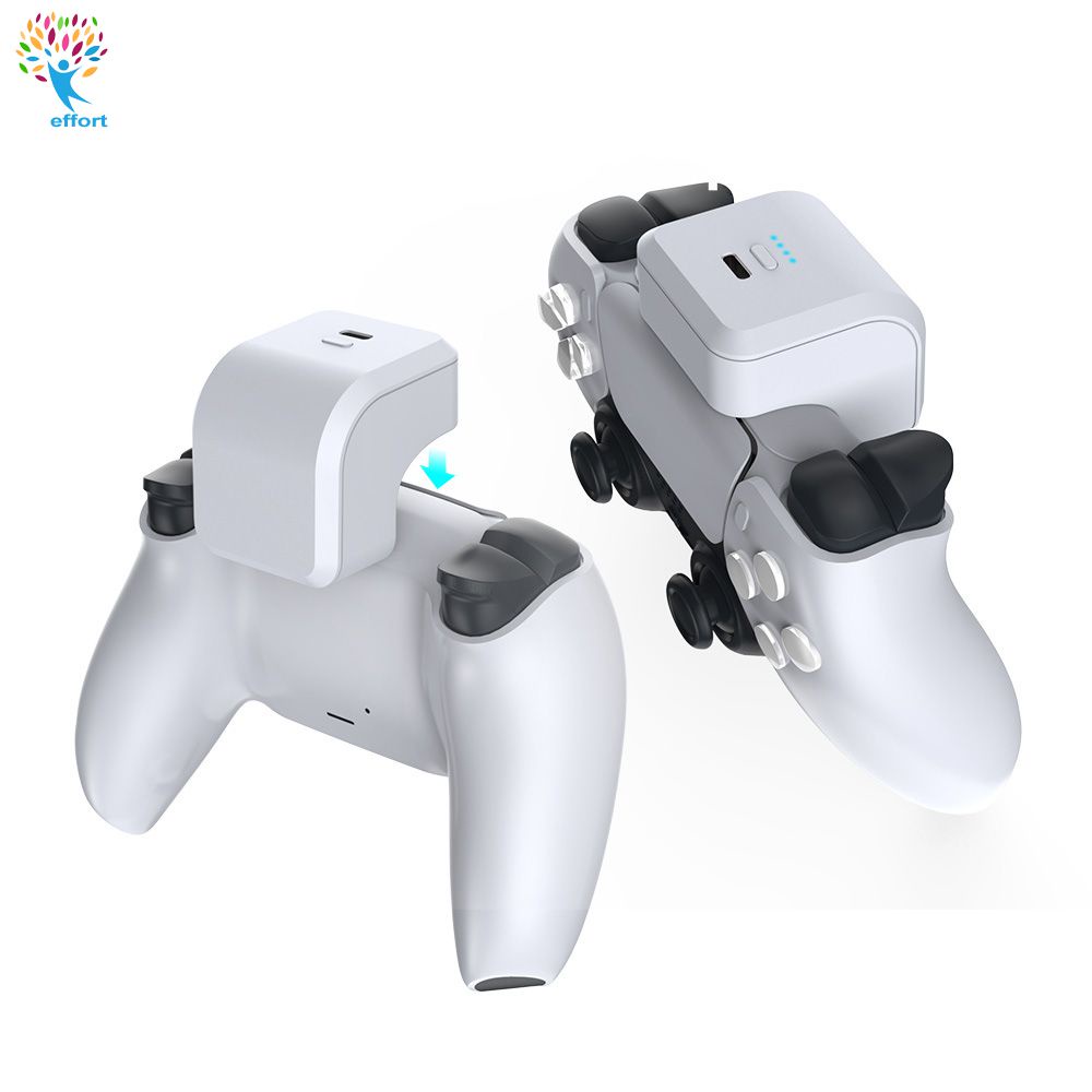 Para O PS5 Remote Control Pacote De Bateria Recarregável Gamepad Power ...
