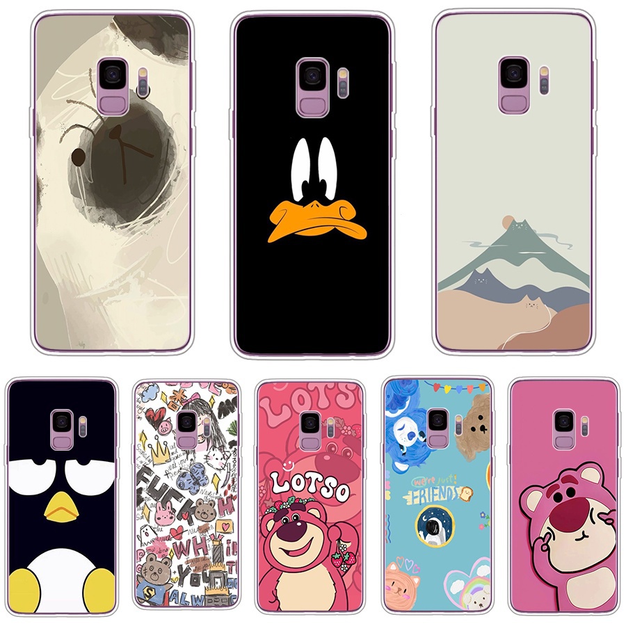 Para Samsung Galaxy S9 S9 plus s10e S10 S10 plus Mais Capa De silicone Macia Telefone TPU