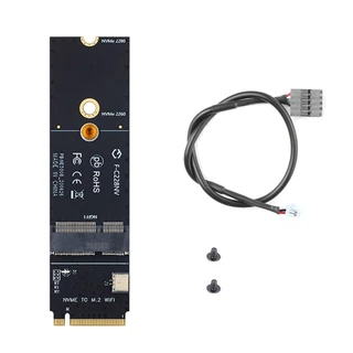 WIN M2Wireless NetworkCard NGFF M-Key Para A + E Slot Adaptador Conversor WIFi