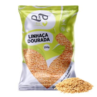 Semente de Linhaça Dourada 250g - P&P em Oferta na Shopee