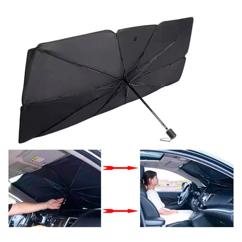Protetor Solar Parabrisa Tapa Painel Portátil Carro Umbrella para sol carro