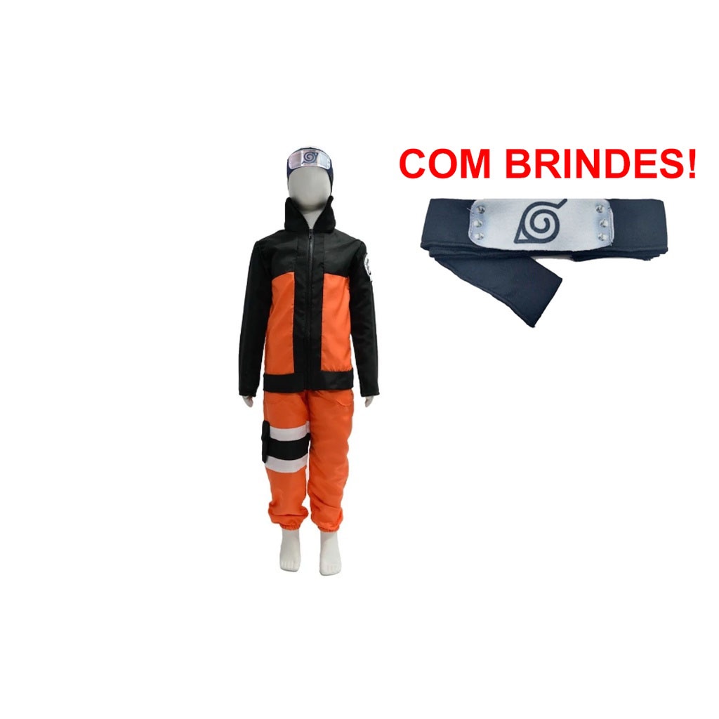 Bandana Cosplay Infantil Anime Naruto Aldeia Da Nuvem