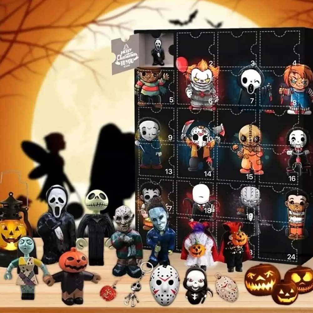 Halloween Doll Advent Calendar Contains 24 Halloween Countdown Calendar ...