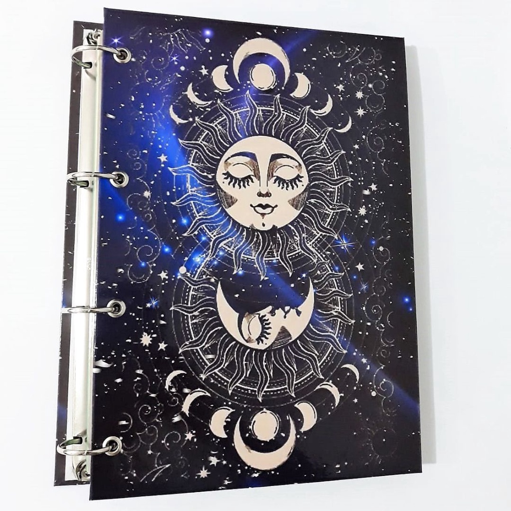 Caderno Argolado Fichário Astro - 80 folhas 90g Com Ferragem Fixa(argolas)