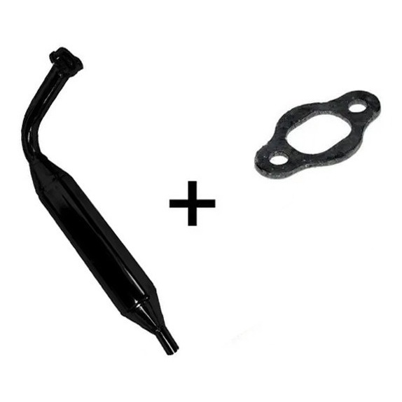 Escapamento 80cc Bicicleta Motorizada Bikelete Moskito 2t