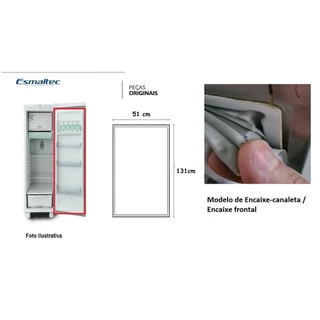 Borracha / Gaxeta Esmaltec Roc29 - Encaixe Pressao