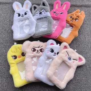 Kpop Stray Kids SKZOO Porta-Cartões Fotográficos De Pelúcia LEE KNOW BANGCHAN HAN FELIX em Oferta na Shopee