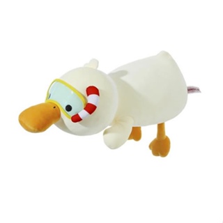 Óculos redondos para pato Brinquedos Flifan Duck Dolls 30cm Manhã Soft Toy  Óculos Plush Duck Acessórios