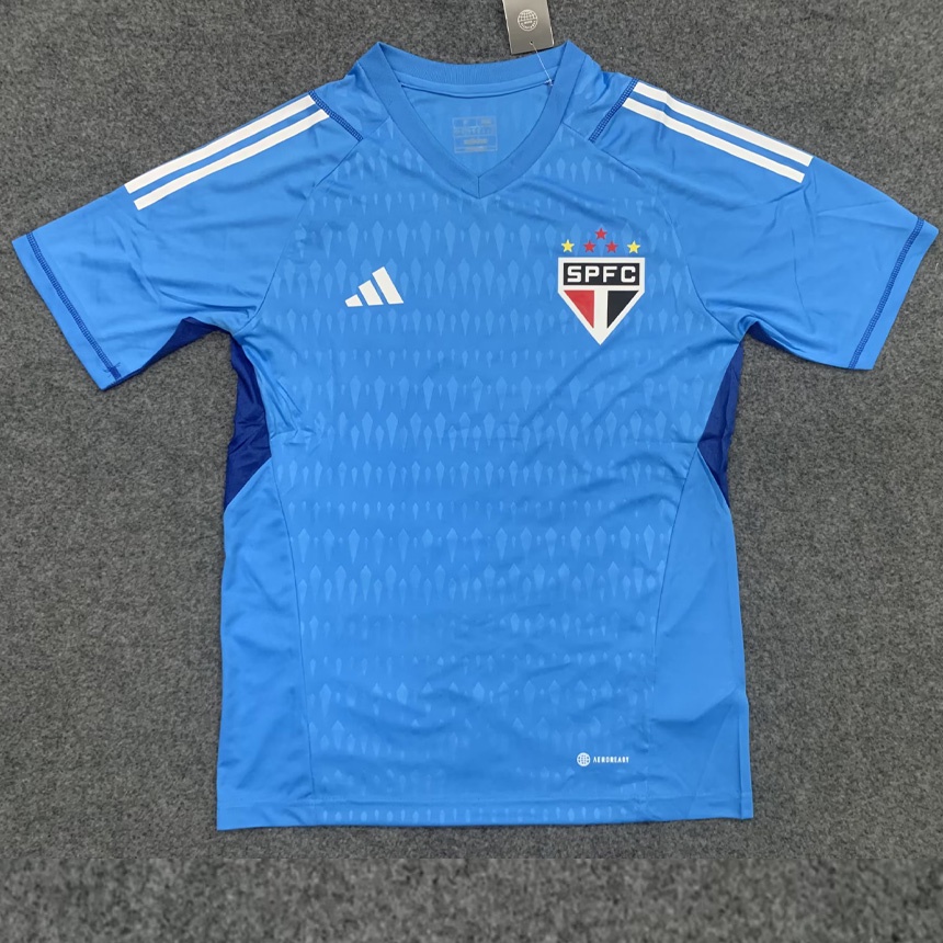 23/24 São Paulo Camisa De Futebol Masculino Goleiro Camiseta 2023 2024 Men Jerseys
