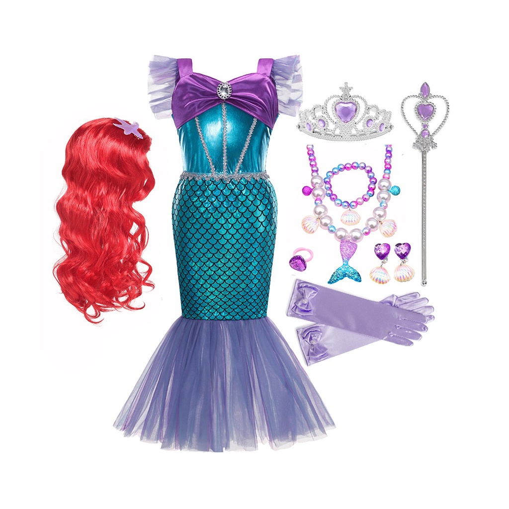 Fantasia Disney A Pequena Sereia Ariel para bebês - Disguise Costume