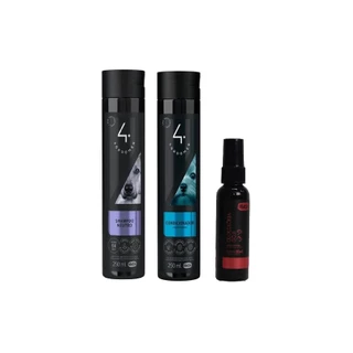 Kit Shampoo Neutro + Condicionador + Deocolônia Goji Ibasa