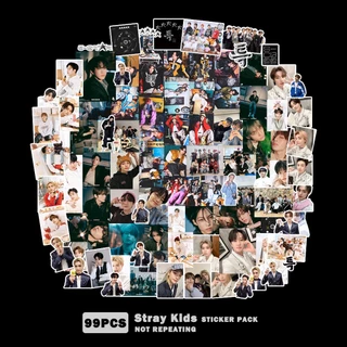 90-102pcs/set STRAY KIDS Stickers 5-STAR Telefone Portátil Decoração De Bagagem De Bricolagem Straykids Massa À Prova D'água