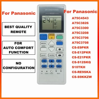 Novo Para Panasonic Ar Condicionado AC Controle Remoto A75C4543 A75C3826 CWA75C4762 CS-E9PKR E12PKR E21PKR S10TKH S12SKQ