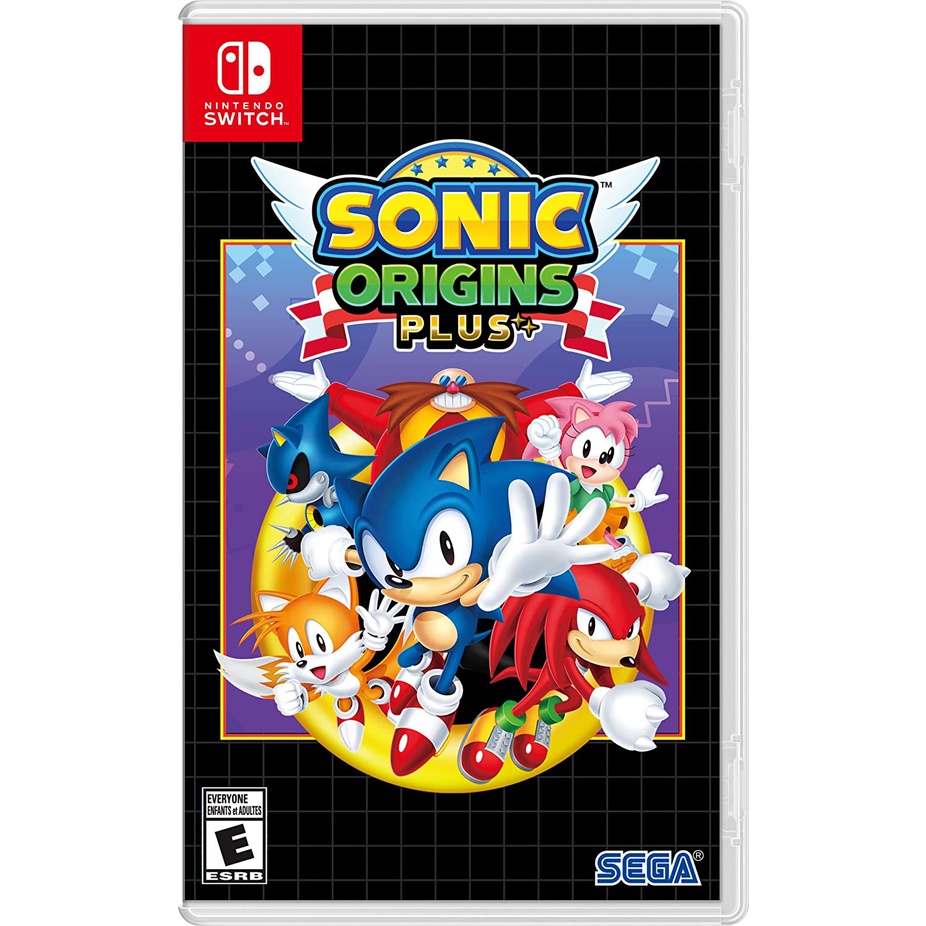 Sonic Origins Plus Switch Mídia Física