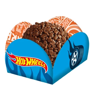 Porta Forminha Festa Hot Wheels (40 Unidades)