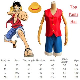 Anime One Piece Luffy Costume Cosplay adulti festa di Halloween