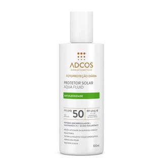 Protetor Solar Aqua Fluid Incolor Fps50 100ml Adcos