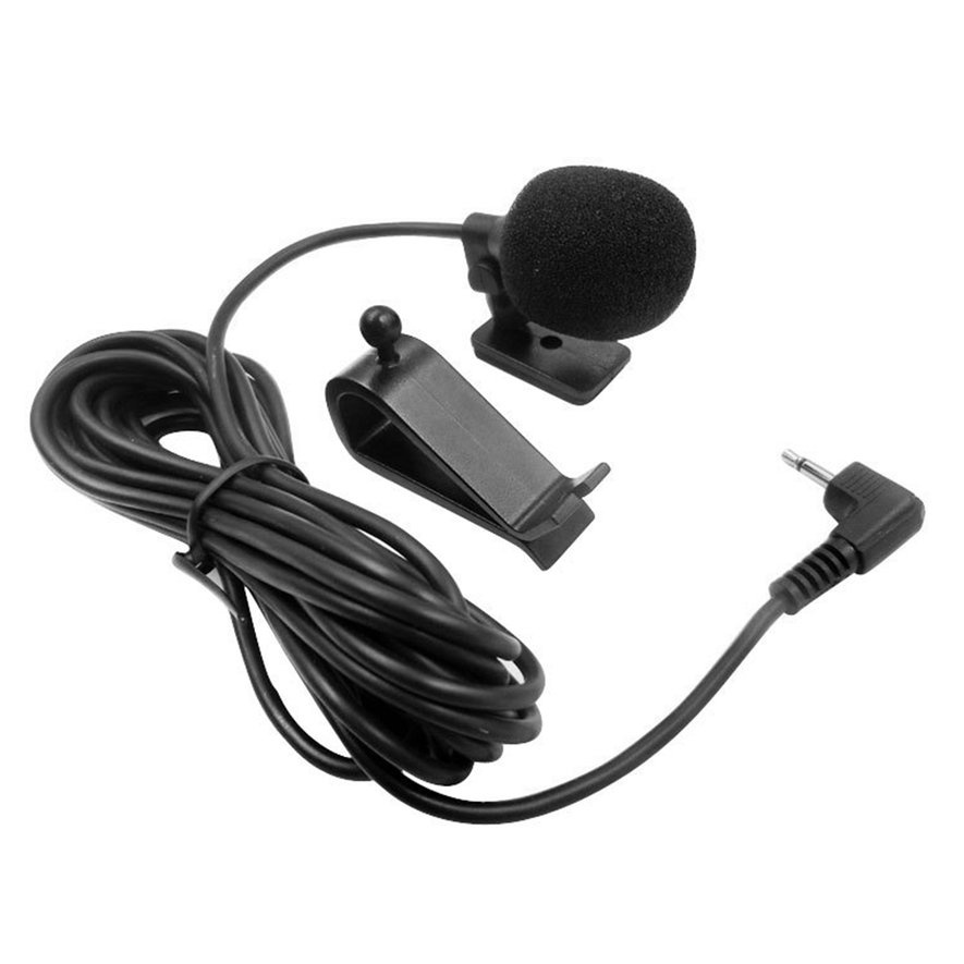 Microfone De Áudio Automotivo De 3,5 Mm Jacks Plug Estéreo Para PC Auto