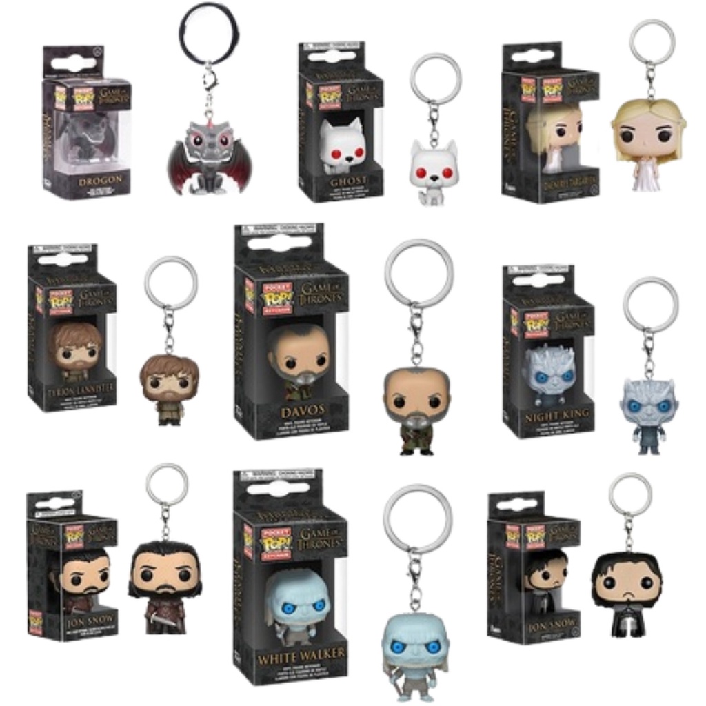 Chaveiro Funko Pocket Pop Keychain do Seriado Game Of Thrones - GOT