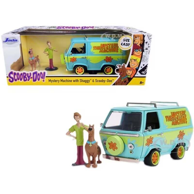 JADA 1 : 24 Scooby The Mystery Machine Collector Edition Carro Modelo Diecast De Metal