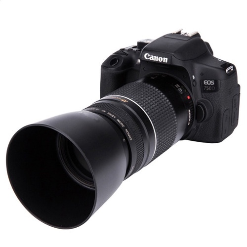 Parasol Et-60 Para Canon Ef-s 55-250mm 75-300mm 90-300mm | Shopee