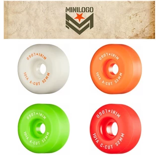 Marca Americana MINILOGO Habilidades Profissionais Para Rodas De Skate Adequados Multi-Terrain Hardness 101A Double Rocked