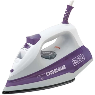 FERRO A VAPOR C/ BASE ANTIADERENTE FX1000-BR 127V BLACK E DECKER