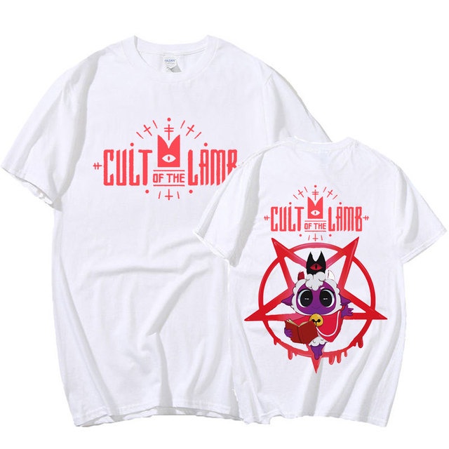 Camiseta Básica Cult of the Lamb