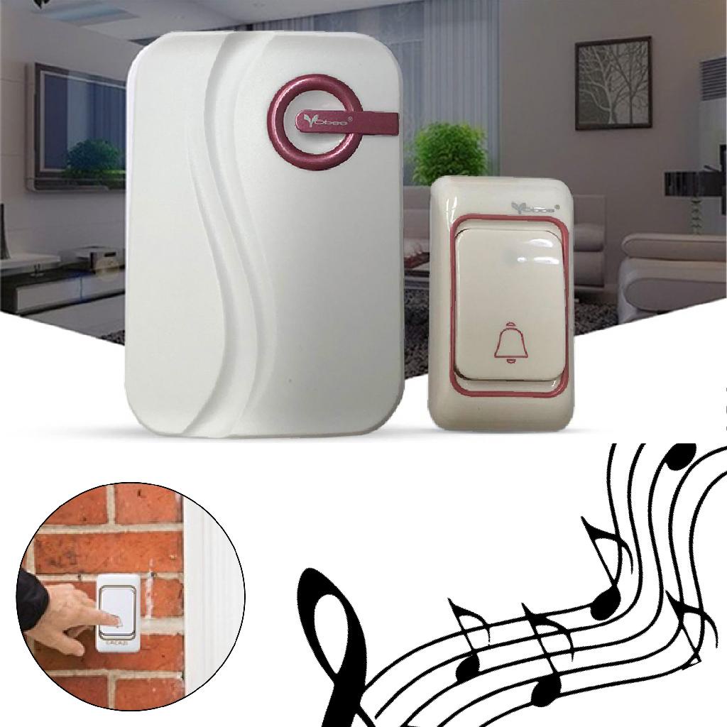 Campainha Sem Fio Wireless Com Bateria Residencial Externa Linha Premium