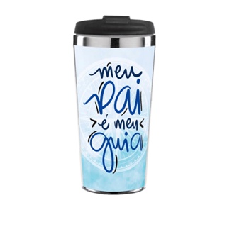 Copo Térmico Dia Dos Pais Melhor Pai do Mundo 450 ml Inox