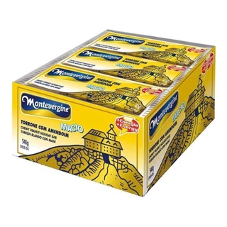 Torrone com Amendoim Montevergine Caixa 12 unidades de 45g