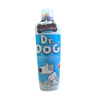 Shampoo Neutro para Cães e Gatos Filhotes Dr. Dog 350ml