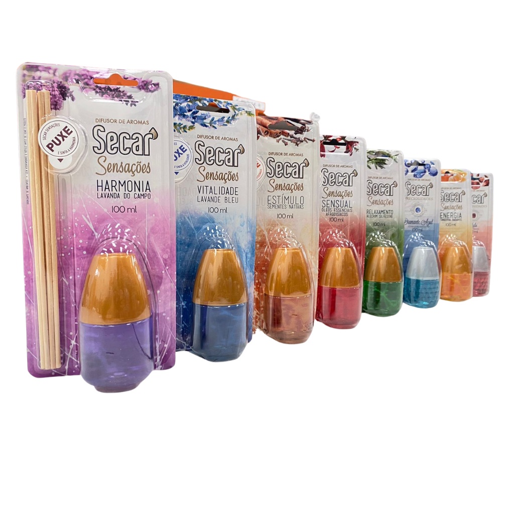 Difusor De Aromas Secar Aromatizador Sensações Que Se Sente No Ar 100m ...