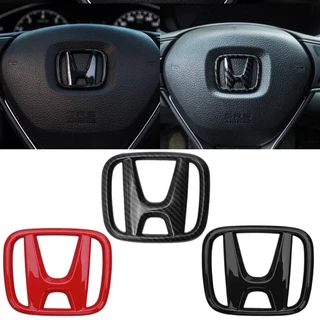 50 * 40mm Logotipo Do Volante Autocolante Personalizado Controle Central Modificação De Cor Interior Carro Para Honda Dez Geração Civic Accord XCRV