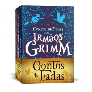 Box 4 Livros Contos de Fadas | Bela Adormecida | Chapeuzinho Vermelho | Bela e a Fera | Cinderela entre outros