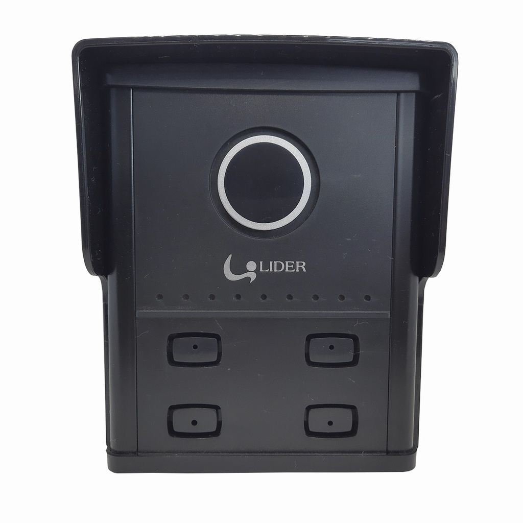 Interfone Porteiro Coletivo 4 Pontos Smart Modular da Lider | Shopee Brasil