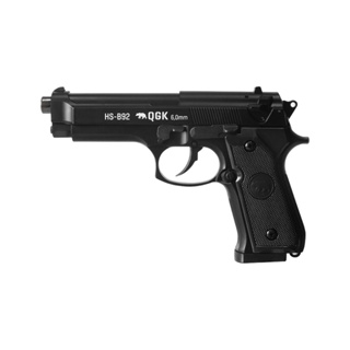 Pistola Airsoft Spring Beretta B92 6mm Esfera Aluminio - QGK