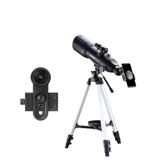 Telescópio astronomico 133x Com Tripé + suporte celular