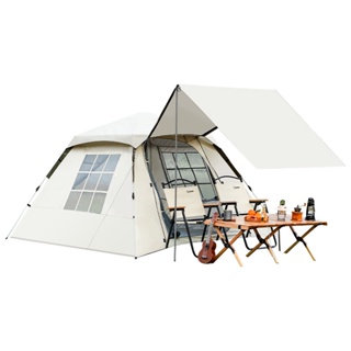Barraca Acampamento Camping Joyfox 3/4 Pessoas C/ Tela Toldo