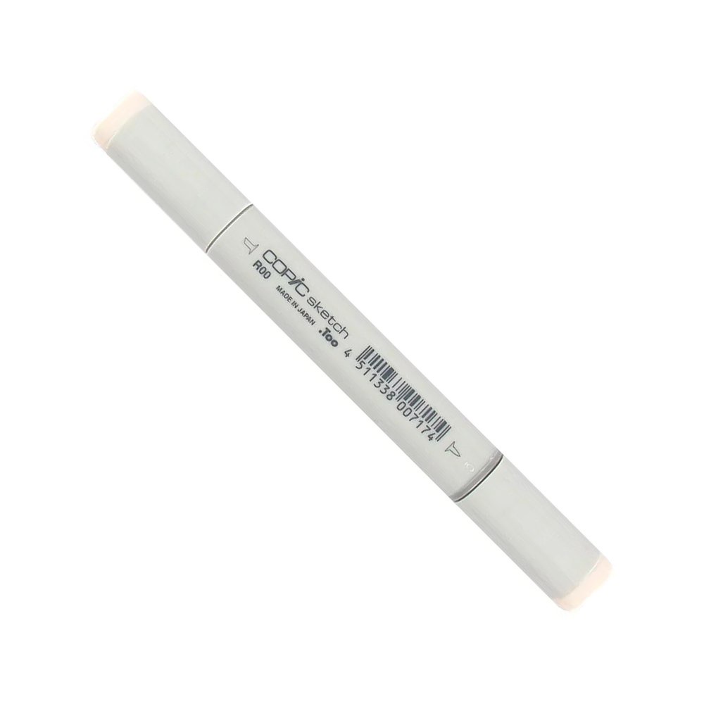 Marcador Para Desenho Copic Sketch R00 Pinkish White | Shopee Brasil