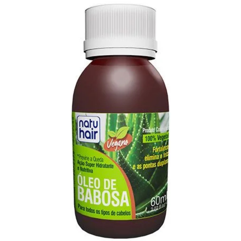 Óleo de Babosa 100% Vegetal Super Hidratante para Cabelos | Shopee Brasil