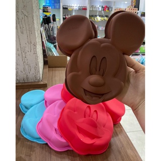 Forma de Bolo de Silicone Mickey