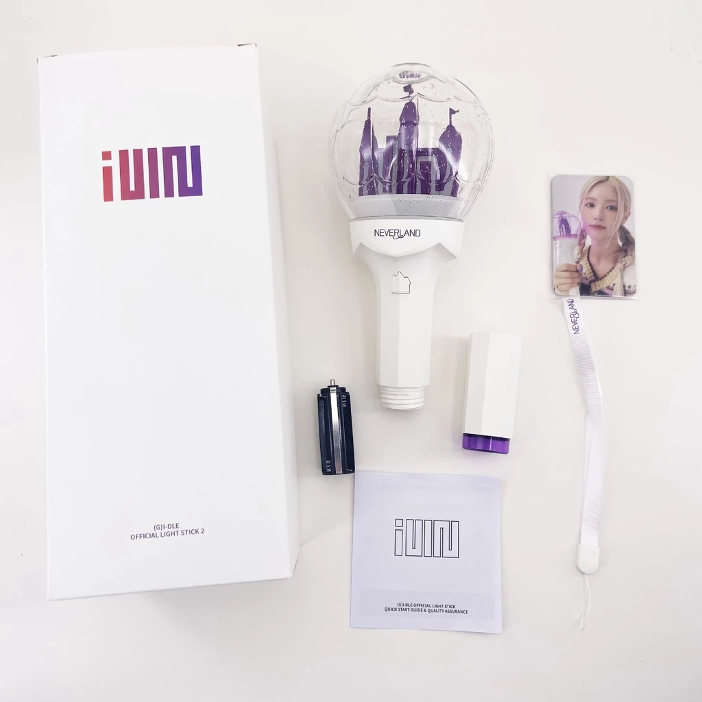 Kpop New (G) I-DLE Segunda Geração Castelo Light Gidle2.0 Concertos De Fãs De Apoio À Luz Ao Bastão