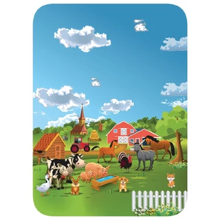 Tapete de Atividades Infantil Fazendinha - Tapetes Júnior em Oferta na Shopee