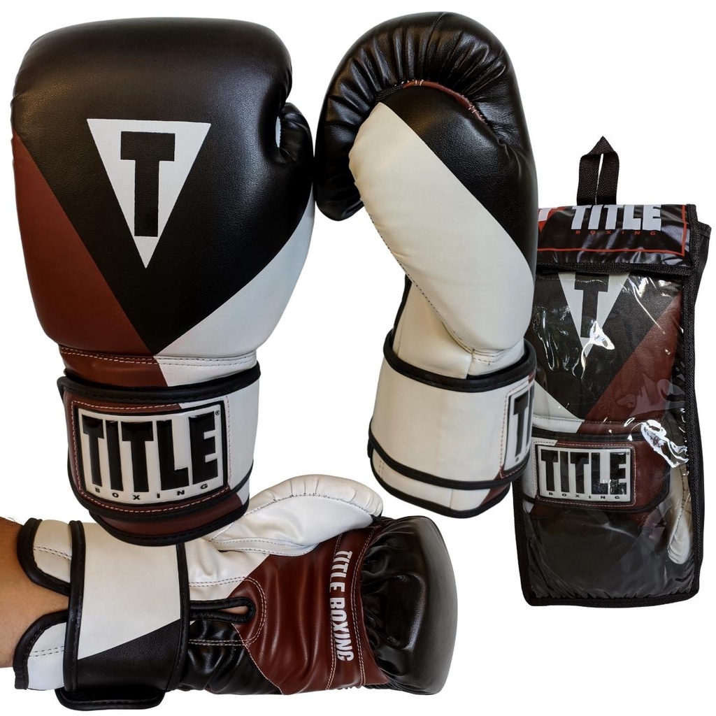 タイトル ボクシンググローブ16オンス Luva Title Boxing Brasil 16 Oz Boxe Muay Thai Kickboxing Original
