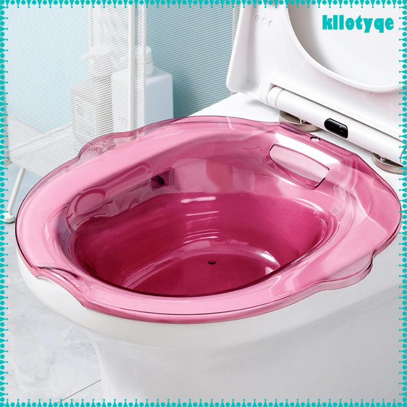 [Bacia De Banho Sitz Para Bidê De Banheiro , Universal , Reutilizável , Portátil , Área De Assentos Ampla , De Quadril Suspenso , Assento A Vapor Mulheres Homens Idosos