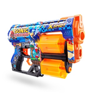 Lançador Skin Dread do Sonic com 12 dardos - Mega Sonic