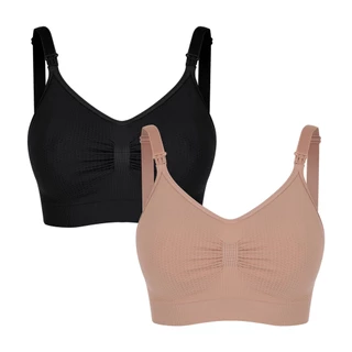 Kit com 2 Sutiãs Gestante Liso Amamentação Trifil