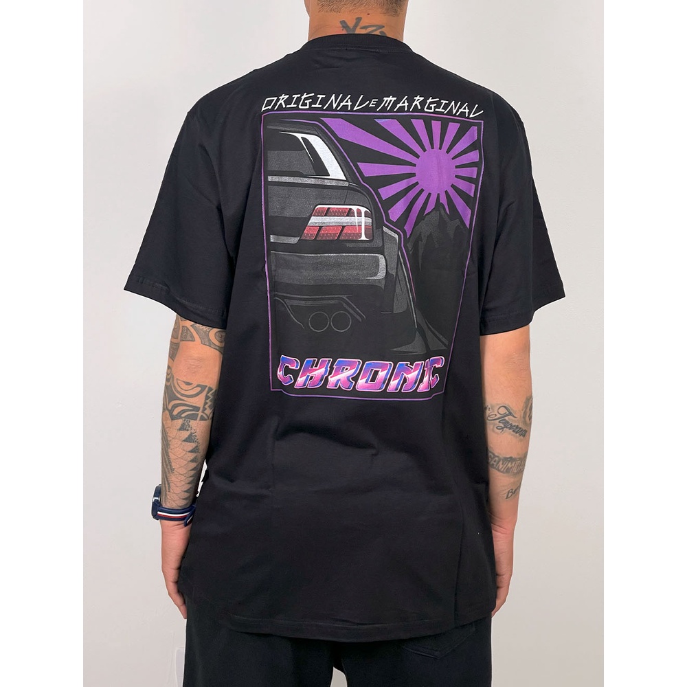 Camiseta Chronic Next Future horizon Back - Preta